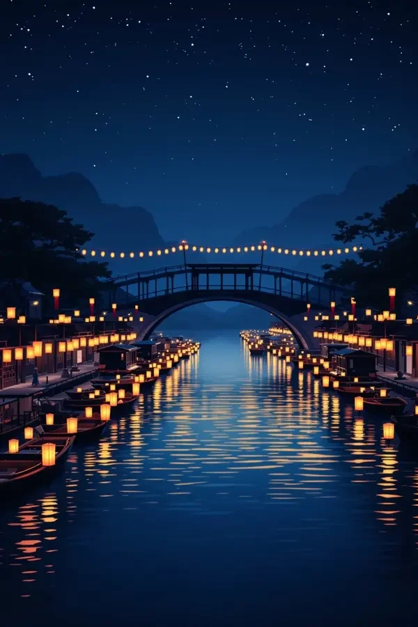 夜泊秦淮 - 红叶影视 《夜泊秦淮》海报,2023 年中国大陆纪录 / 历史作品